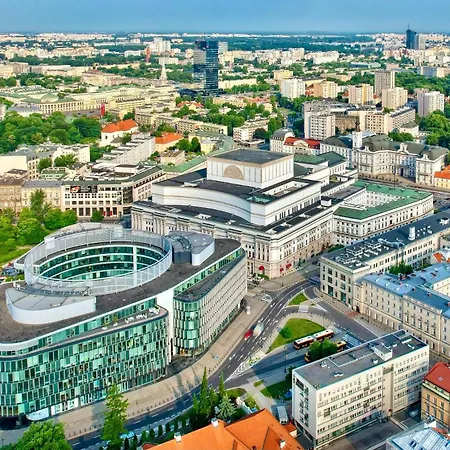 Apartment Forum 3 Metro Fast Wifi 400 Mbs Tv Hbo Disney+ Warsaw